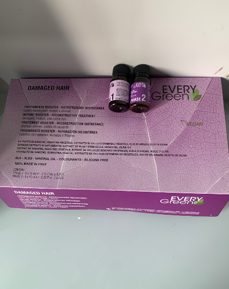 Trattamento booster per riscostruzione istantanea vegan